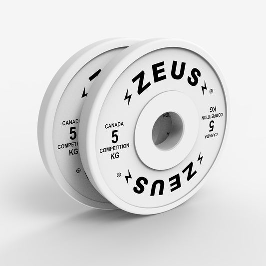 Zeus Change Plates, Competition, 5 kg, Pair