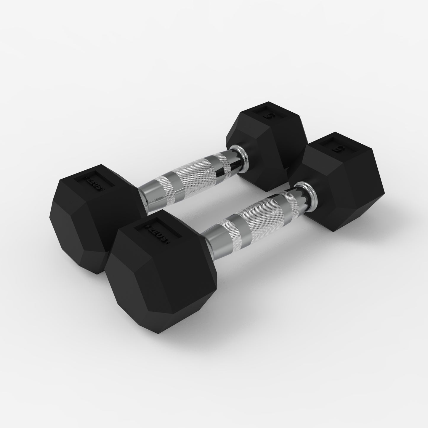 Zeus Hex Dumbbell 5lbs Pair