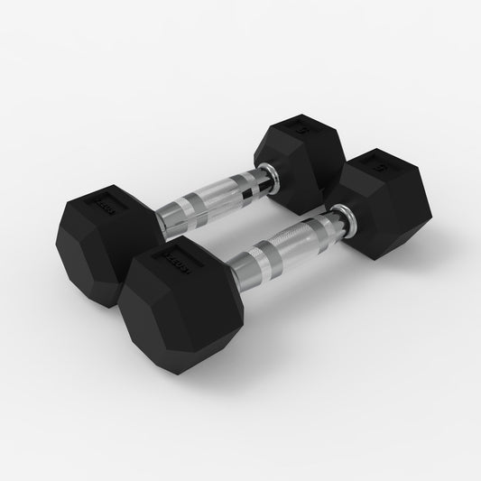 Zeus Hex Dumbbell 5lbs Pair