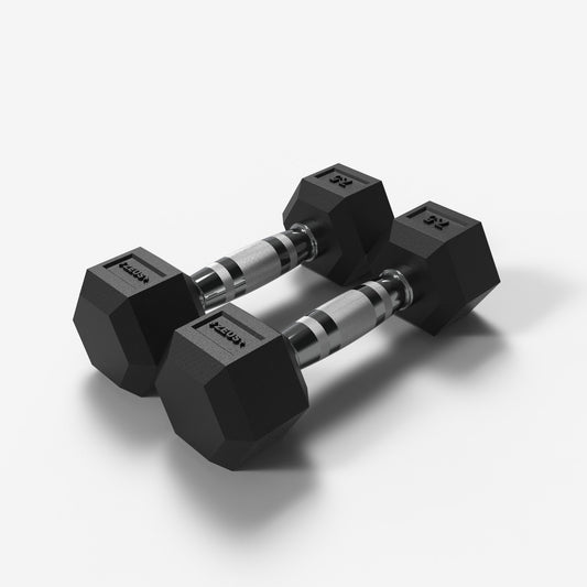 Zeus Hex Dumbbell 7.5 lb Pair