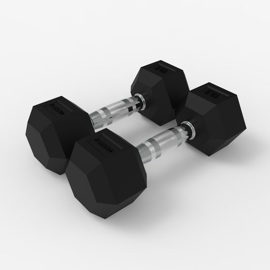 Zeus Hex Dumbbell 12.5lbs Pair