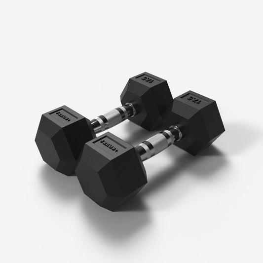Zeus Hex Dumbbell 17.5 lb Pair