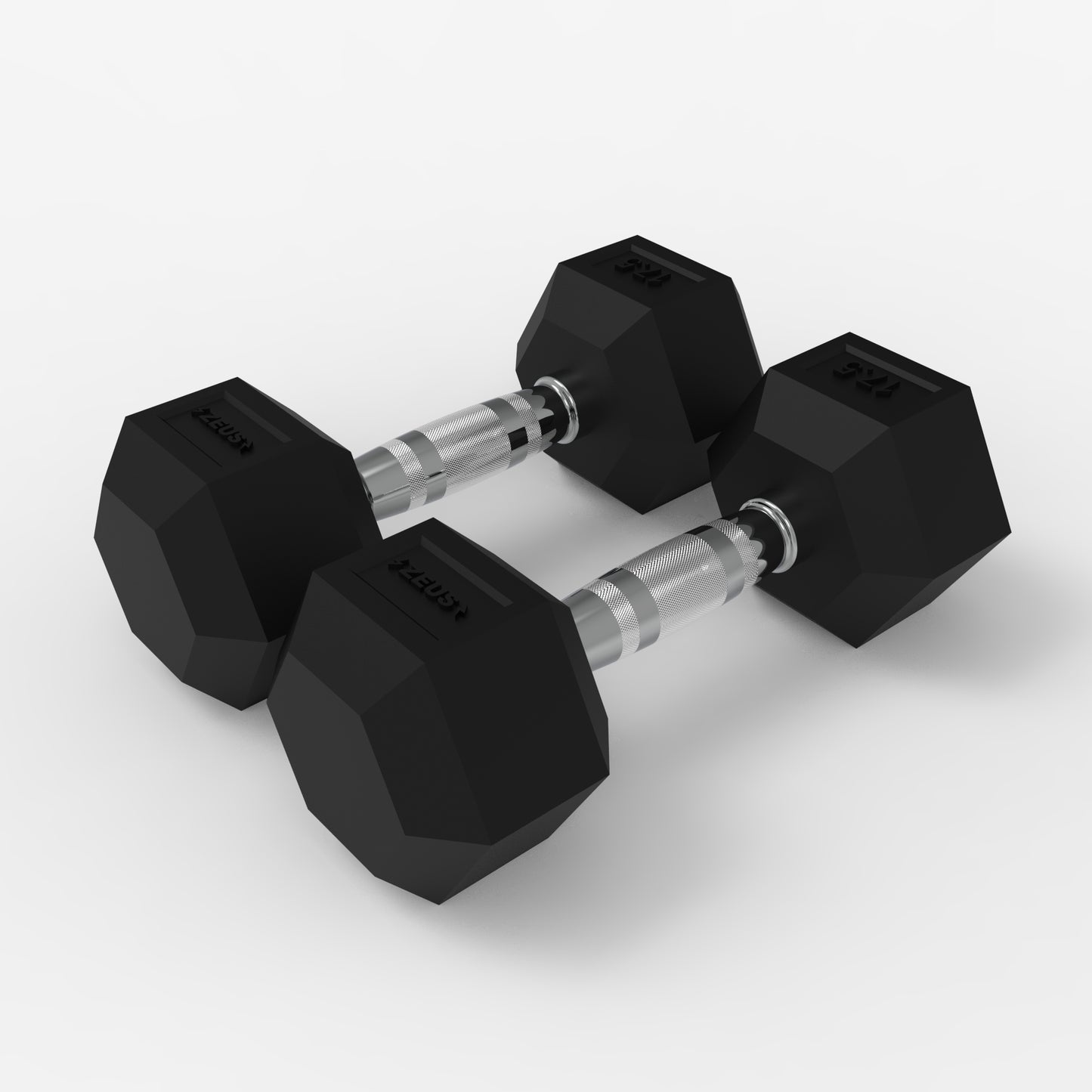 Zeus Hex Dumbbell 17.5lbs Pair