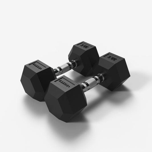 Zeus Hex Dumbbell 22.5 lb Pair