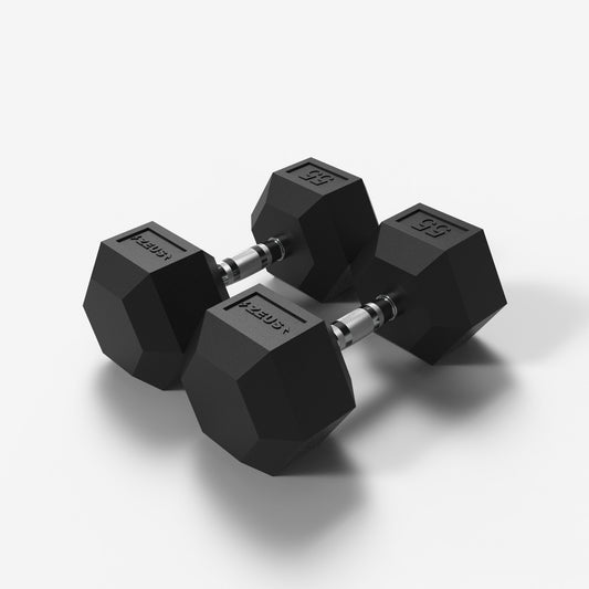 Zeus Hex Dumbbell 55 lb Pair