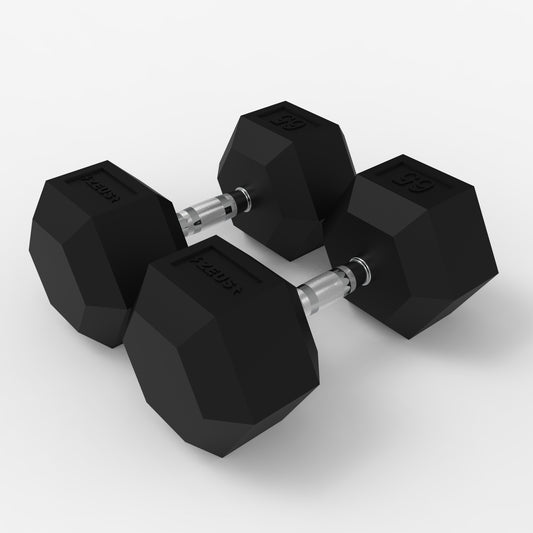 Zeus Hex Dumbbell 65lbs Pair