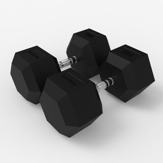 Zeus Hex Dumbbell 105lbs Pair