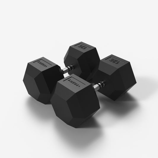 Zeus Hex Dumbbell 125 lb Pair