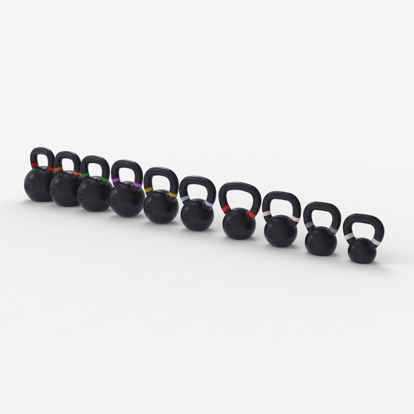 Package B, Zeus Thunder Kettlebell, 160kg/352lbs