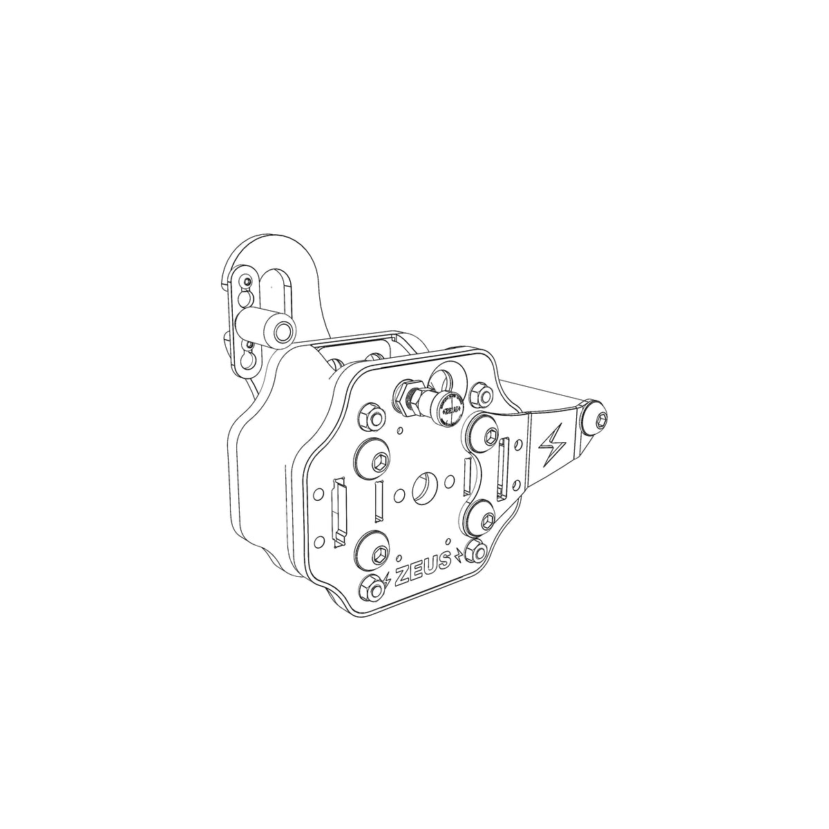 Zeus XQ QRS Quick Release Glide System (OGS), Single Hook