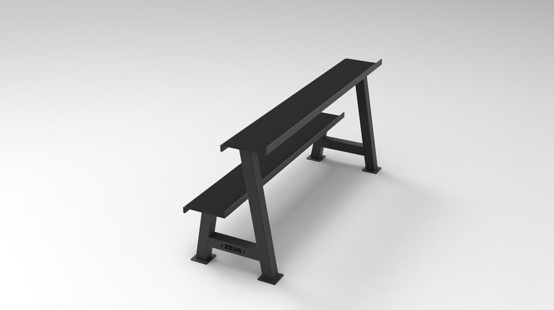 Zeus Kettlebell Storage Rack Gen 1, 2 Tier — view 6 of 9