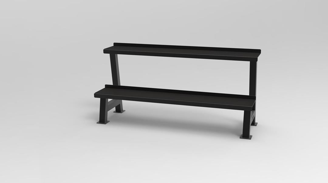 Zeus Kettlebell Storage Rack Gen 1, 2 Tier — view 7 of 9