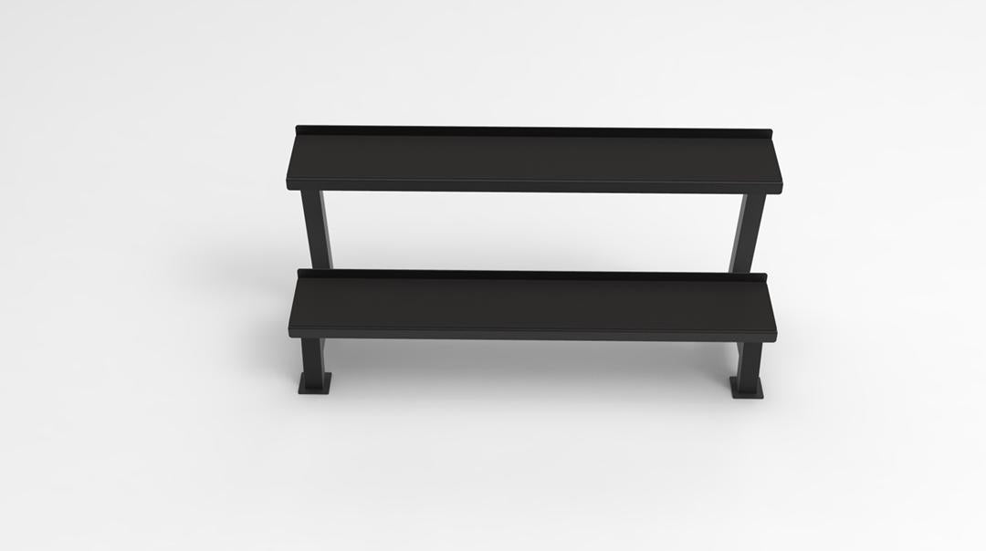 Zeus Kettlebell Storage Rack Gen 1, 2 Tier — view 8 of 9