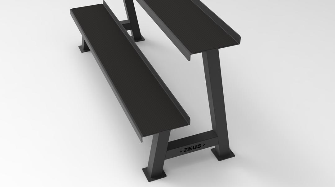 Zeus Kettlebell Storage Rack Gen 1, 2 Tier — view 9 of 9