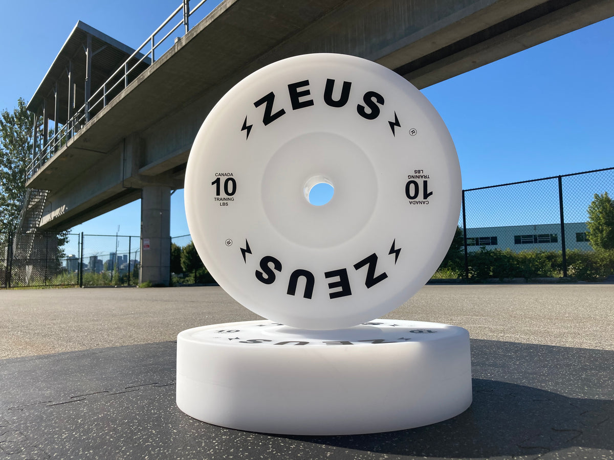 Zeus Technique Bumper Plate, 10 lb, Pair