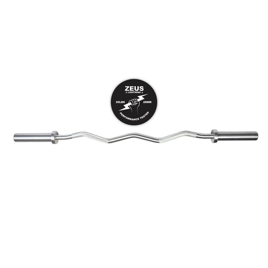 Zeus Lightning EZ Curl Barbell — view 1 of 2