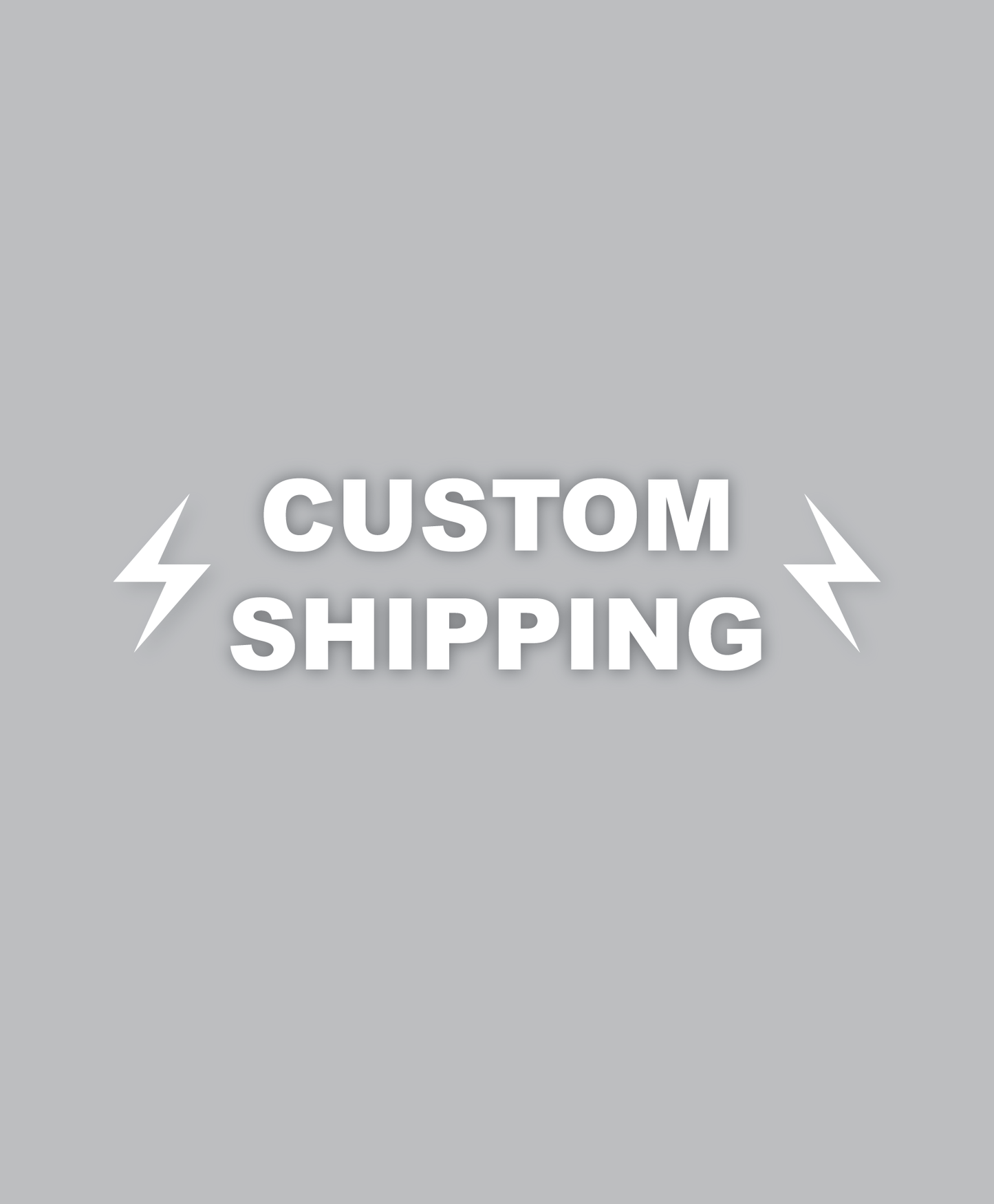 Installation & Custom Shipping
