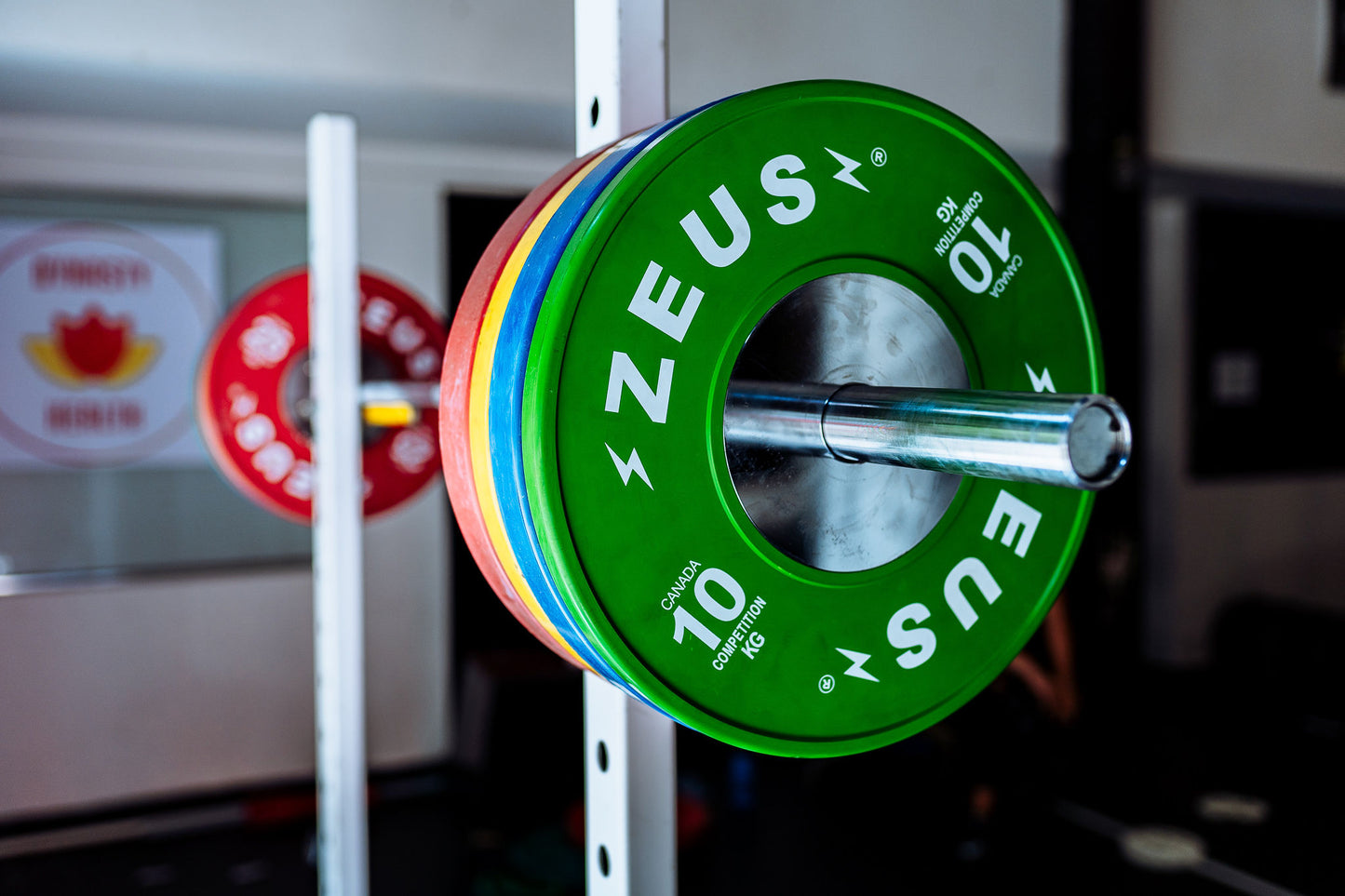 Zeus Competition Bumper Plates - KG