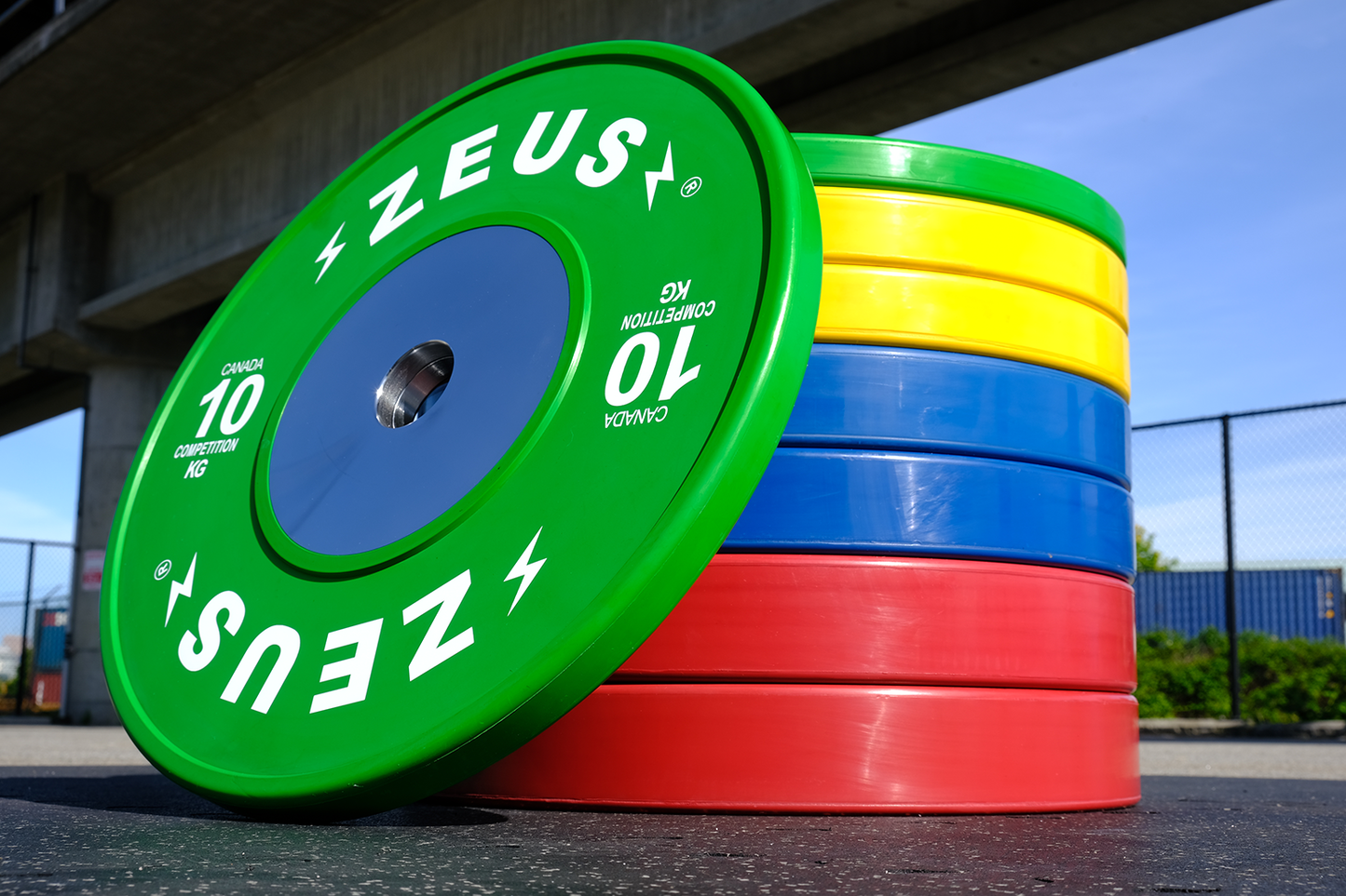 Zeus Competition Bumper Plates - KG