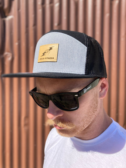 Zeus Lightning 7-Panel Trucker Cap
