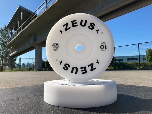 Zeus Technique Bumper Plate, 10lbs, Pair