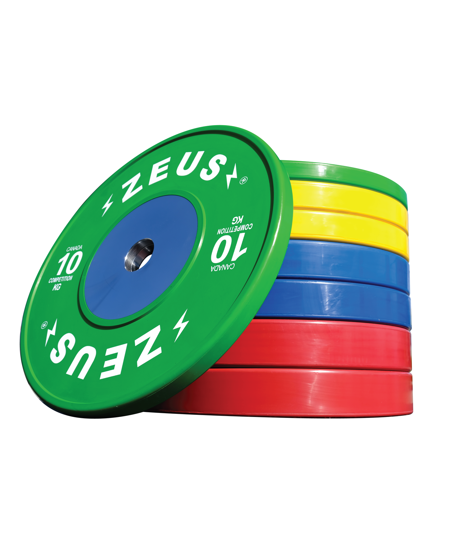 Zeus Competition Bumper Plates - KG