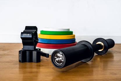 Zeus Lightning Loadable Dumbbell - Fully Loaded Package 35 lb — view 1 of 5